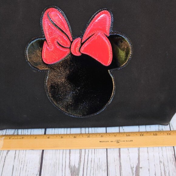 Kate Spade Minnie Mouse Red Bow Francis Canvas Tote Bag Purse Shopper - Picture 7 of 16
